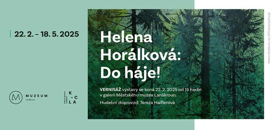 Pozvánka na výstavu Heleny Horálkové